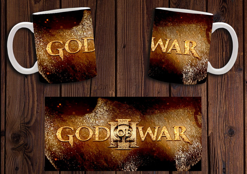 Чашка "God of War" / Кружка Бог війни Кратос №5
