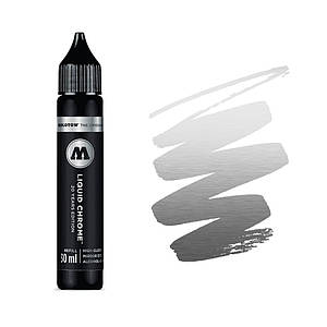 Заправка для маркерів Molotow Liquid Chrome (Ефект дзеркала) 30 мл