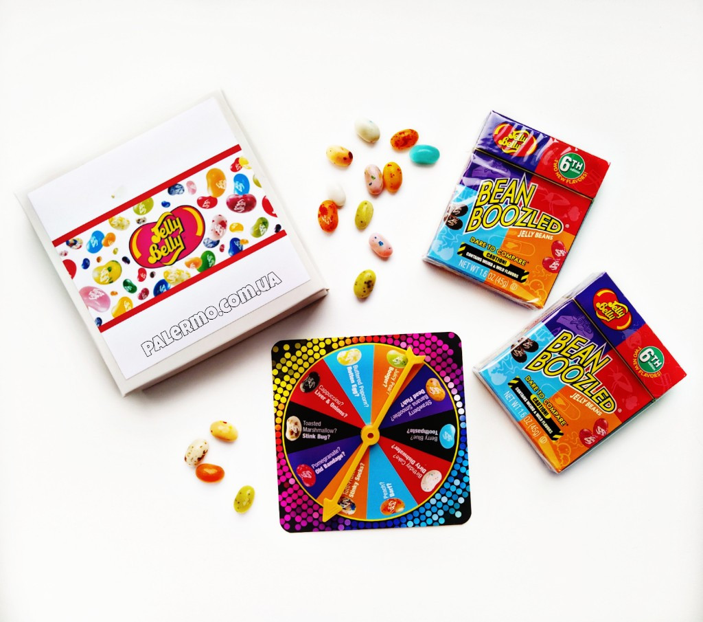 Цукерки Бін Бузлд Bean Boozled 6th 2 пачки + гра Рулетка Jelly Belly