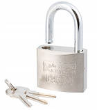 Замок навісний Richmann латунне осердя загартована дуга 50 мм 3 ключі (C9325), фото 2