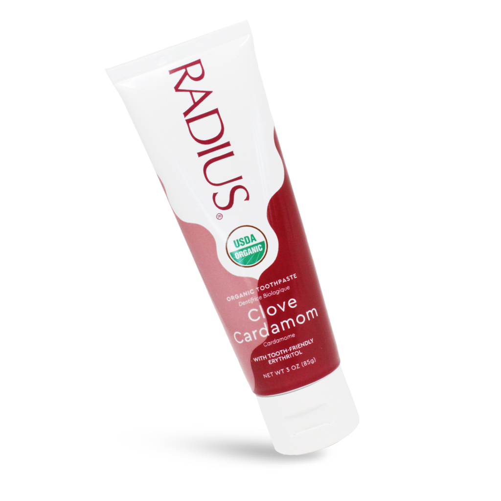 Зубна паста органічна RADIUS™ Гвоздика Кардамон
