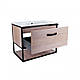 Комплект Qtap Taurus 700х580х437 Whitish oak тумба підвісна + раковина урізна QT2472TPT703WO, фото 4