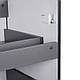 Тумба підлогова Qtap Tern 600х725х437 Matt black QT1773TNL602MB, фото 9