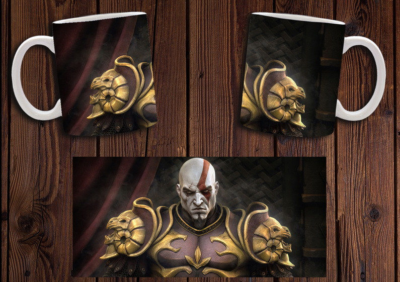 Чашка "God of War" / Кружка Бог війни Кратос №14
