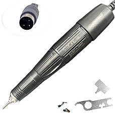 Ручка - мікромотор змінна/запасна 102L для фрезера на 35000 об/хв. Чорна, фото 2
