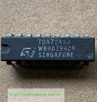 Микросхема TDA7245A , DIP18