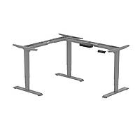 Электро-стол MonoTable угловой (90°) без столешницы ( серый )
