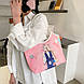 Жіноча тканинна сумка, сумка-шопер, еко сумка CC-3788-00, фото 5