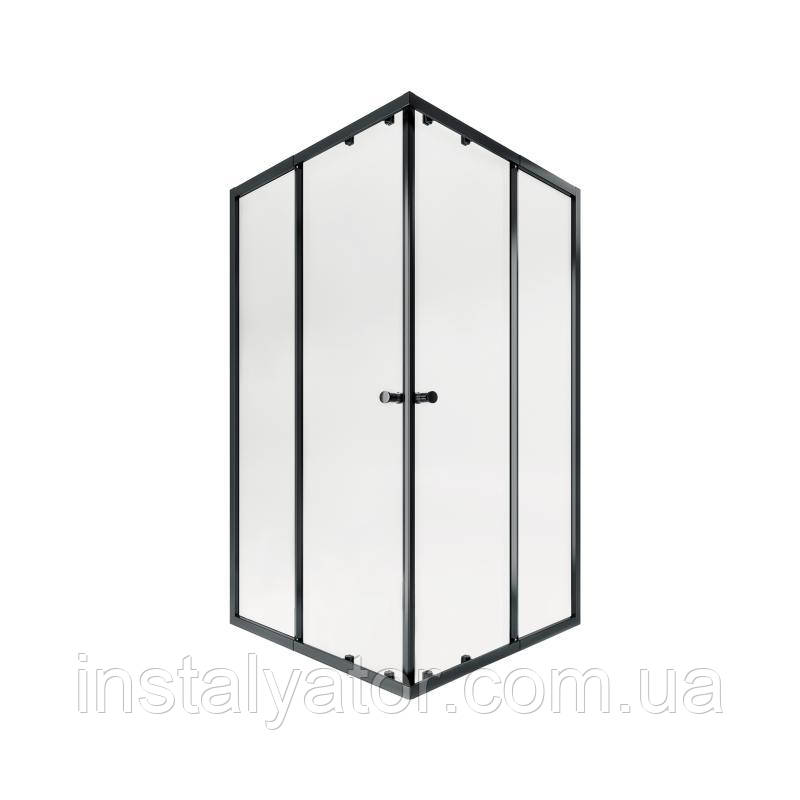 Душова кабіна Qtap Pisces BLA107-9SC5 75-90x75-90 см, скло Clear 5 мм без піддона