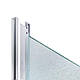 Душова кабіна Latwa SC90x90.SAT.HIGH.FR полукругла, скло Frost 4 мм + Душовий піддон KAPIELKA ST90x90x41, з, фото 5
