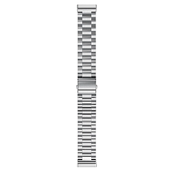 Металевий ремінець Primolux для годинника Fitbit Versa 3 / Fitbit Sense - Silver
