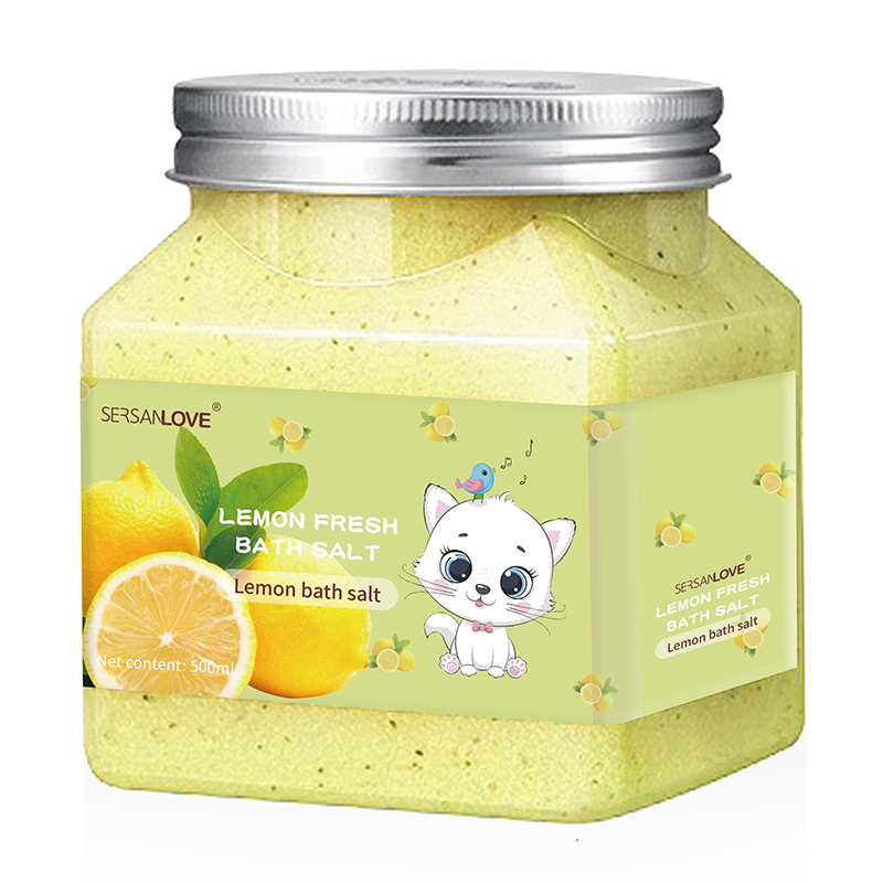 Скраб для тела SERSANLOVE Lemon Fresh Bath Salt с экстрактом лимона 500 мл - фото 1 - id-p1583025925