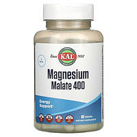 KAL, Magnesium Malate 400 (90 таб.), магний малат, магній малат