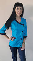 Жіночий медичний костюм Китай бавовна 42 розмір три чверті рукав