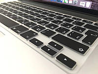 Силіконова накладка на клавіатуру MacBook Air Pro 13, 15" з російськими літерами (наклейки), фото 10