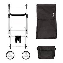 Господарська сумка-візок ShoppingCruiser 3 Wheels, 48+14 л (Black), фото 6