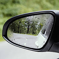 Защитная пленка Антидождь на боковые зеркала автомобиля (100х150) (1шт)