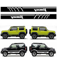 Виниловые наклейки на авто " Suzuki Jimny " 15х180 см 2 шт