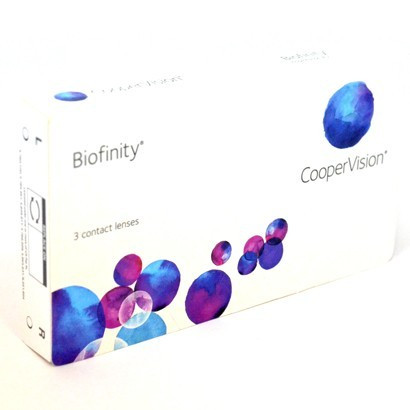 Контактні лінзи Biofinity, упаковка (3 шт.)