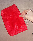 Весільна вечірня сумочка-клатч Червоний, фото 4