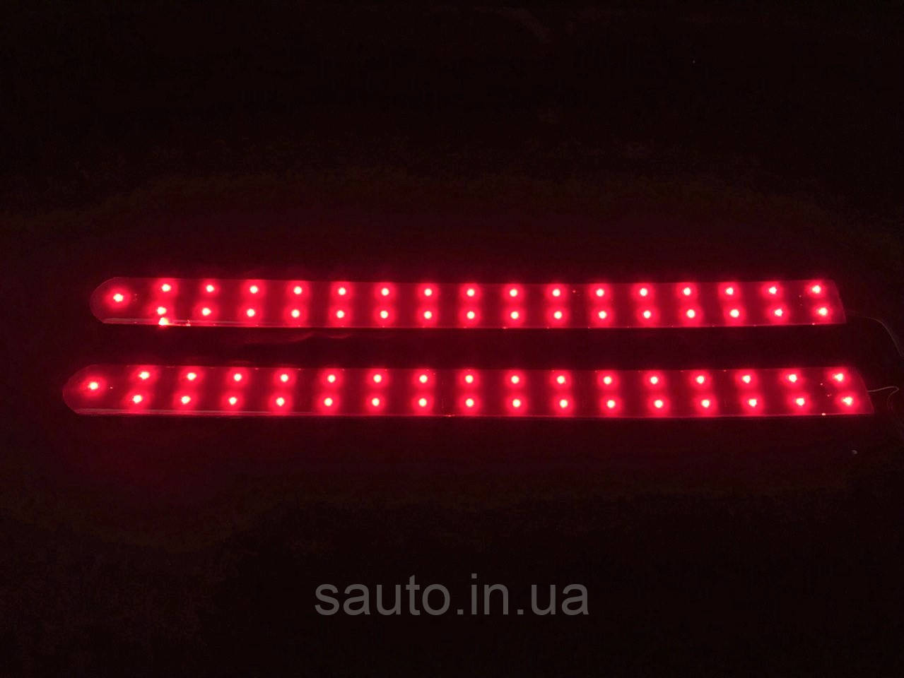 12 вольт. 25 см. 2 ШТ. Світлодіодна підсвітка в ноги авто