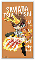 Цунаёси Савада Tsunayoshi Sawada - плакат аниме