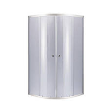 Душова кабіна Lidz Latwa SC80x80.SAT.LOW.GR, скло тоноване 4 мм без піддона