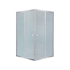 Душова кабіна Lidz Wawel SC90x90.SAT.LOW.FR, скло Frost 4 мм без піддона