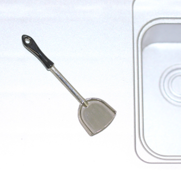 Мініатюра лопаточка 4 см Срібло, фото 1