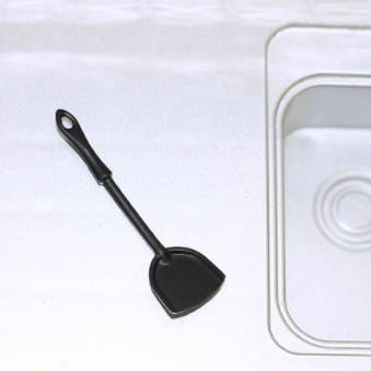 Мініатюра лопаточка 4 см Чорна, фото 1