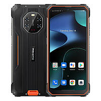 Захищений смартфон Blackview BV8800 orange Night Vision протиударний водонепроникний телефон