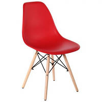 Стул AMF Aster RL Wood Пластик Красный Eames