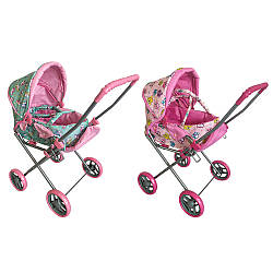 Коляска MELOGO для ляльок 3 кольорі 9391 (HT)