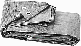 Тент 6х8 від дощу та снігу, що затіняє. 200 г/м2. Ламінований із кільцями.