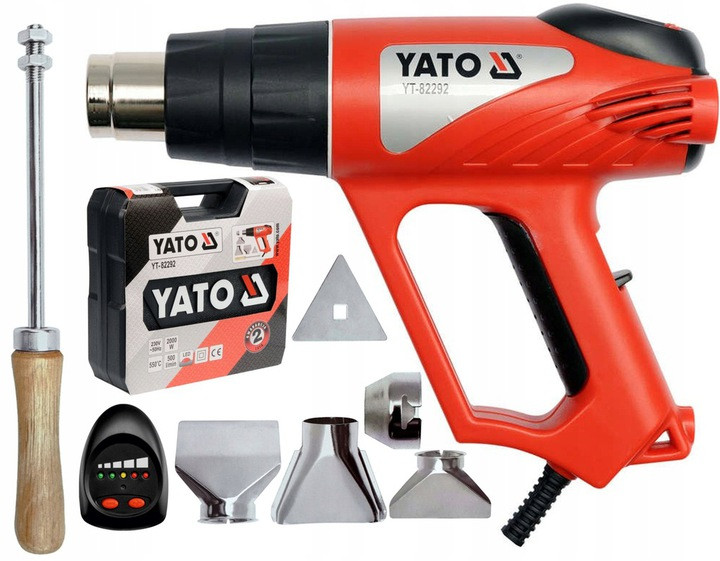 Технічний Фен 2000 Вт Будівельний YATO® YT-82292