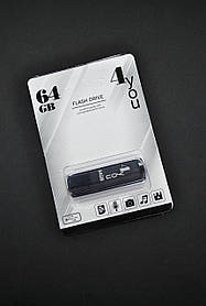 USB-накопичувач флешка на 64Gb 4you 121 Vega series Black