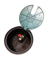 Подземный бокс с краном GreenBox, резьба 3/4" дюйма (20 мм), до 6 бар, акварозетка (Турция)