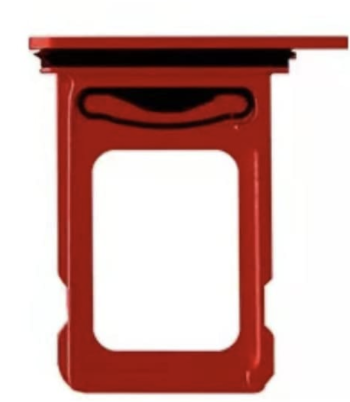 Слот Sim-карти для iPhone 13 Mini , червоний, на одну Sim-карту, фото 1