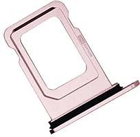 Слот Sim-карти для iPhone 13 , рожевий, на 2 Sim-карти