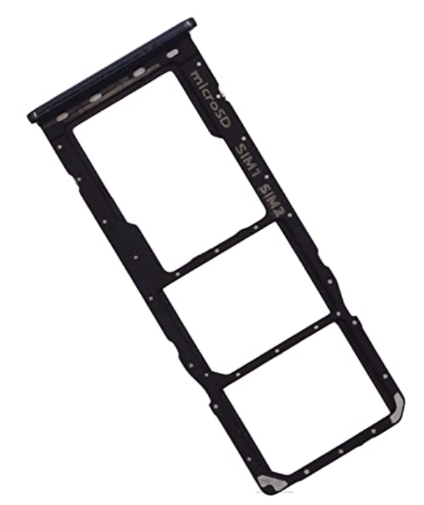 Слот Sim-карти і карти пам'яті для Samsung M325F Galaxy M32, чорний, на дві Sim-карти