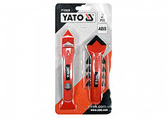 Набір скребків для фуг та герметиків YATO 2шт (YT-52630)