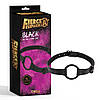 Капелюх-кільце Chisa Fierce Euphoria O-Ring Gag, чорний, фото 2