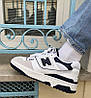 Кросівки New Balance 550 Black Sea Salt, фото 8
