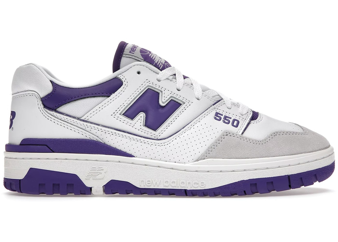 Кросівки New Balance 550 White Purple - BB550WR1