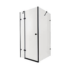 Душова кабіна Qtap Capricorn BLA1099SC6 90x90 см, скло Clear 6 мм, покриття CalcLess без піддона