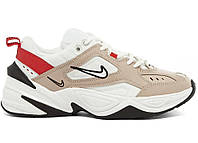 Кроссовки Nike M2K Tekno Fossil Stone White Red