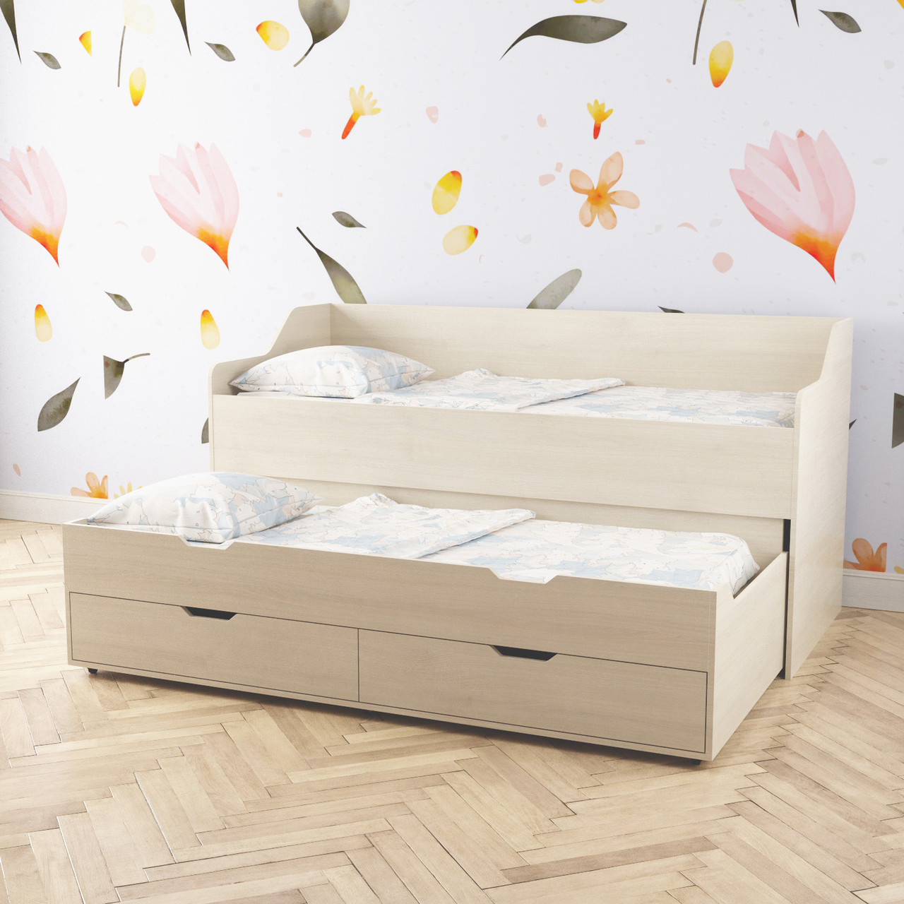 Висувне ліжко для двох ВКД 12, фото 1