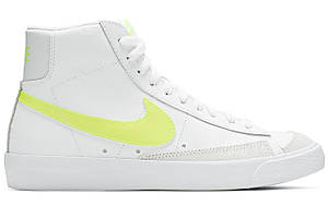 Кросівки Nike Blazer Mid '77 White/Lemon Venom-Pure Platinum - CZ0362-100