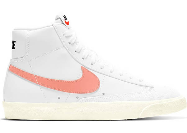 Кросівки Nike Blazer Mid 77 White Atomic Pink (W) - CZ1055-110, фото 1