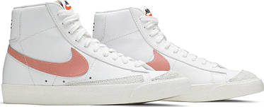 Кросівки Nike Blazer Mid 77 White Atomic Pink (W) - CZ1055-110, фото 4
